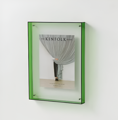 Acrylic Photo Frame – Transparent Design – Freestanding Display