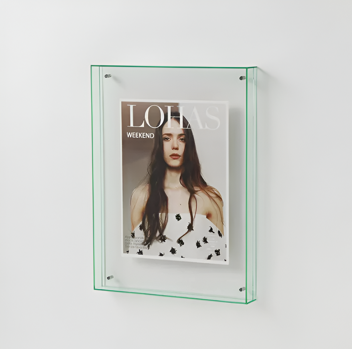 Acrylic Photo Frame – Transparent Design – Freestanding Display – view 18