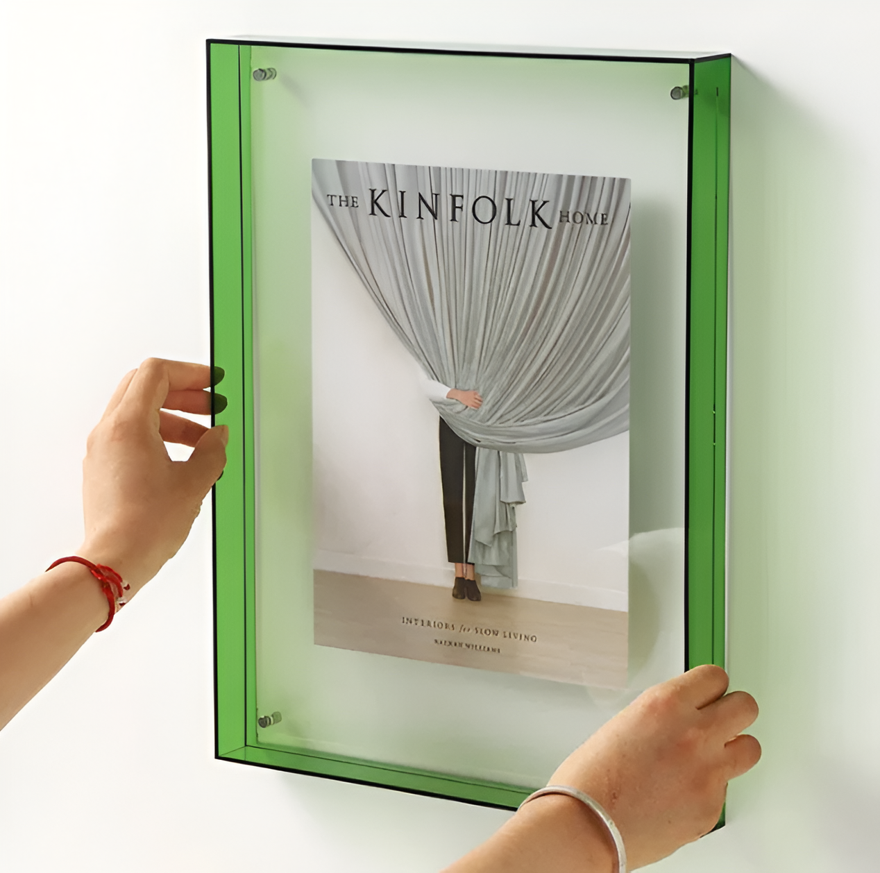 Acrylic Photo Frame – Transparent Design – Freestanding Display