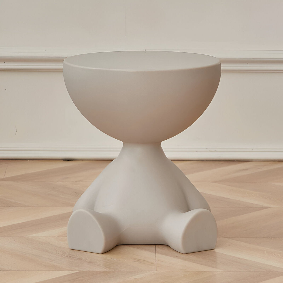 Round Side Table Compact Lightweight For Living Spaces
