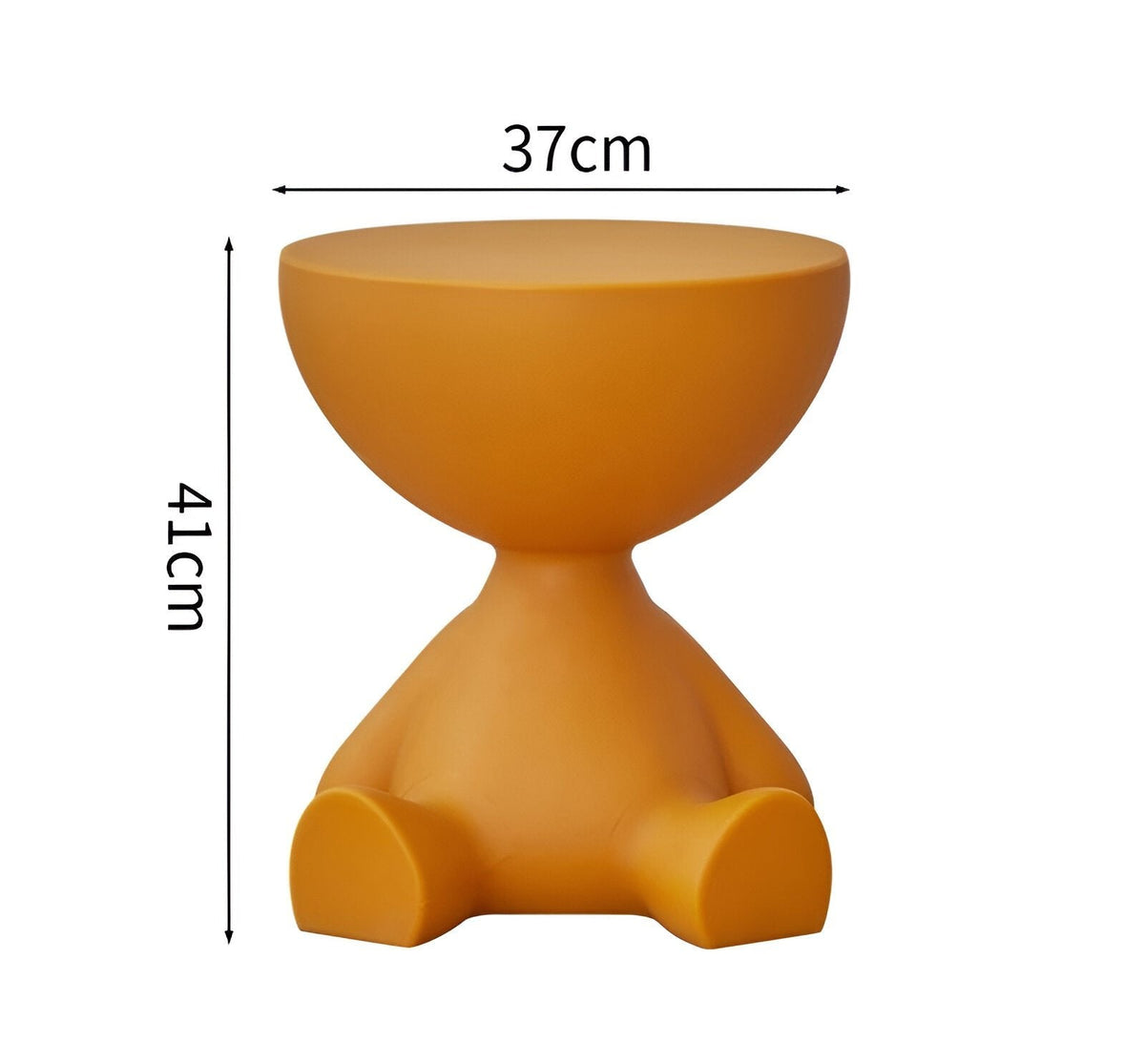 Round Side Table Compact Lightweight For Living Spaces