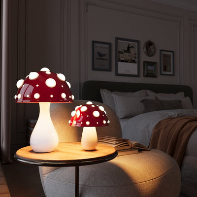 Mushroom Table Lamp – Warm LED – Dimmable – Modern Decorative Light