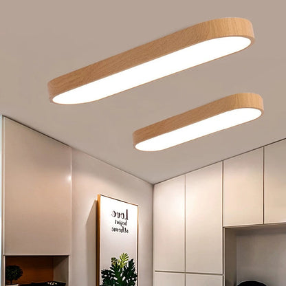 Oval LED Ceiling Light Minimalist Design