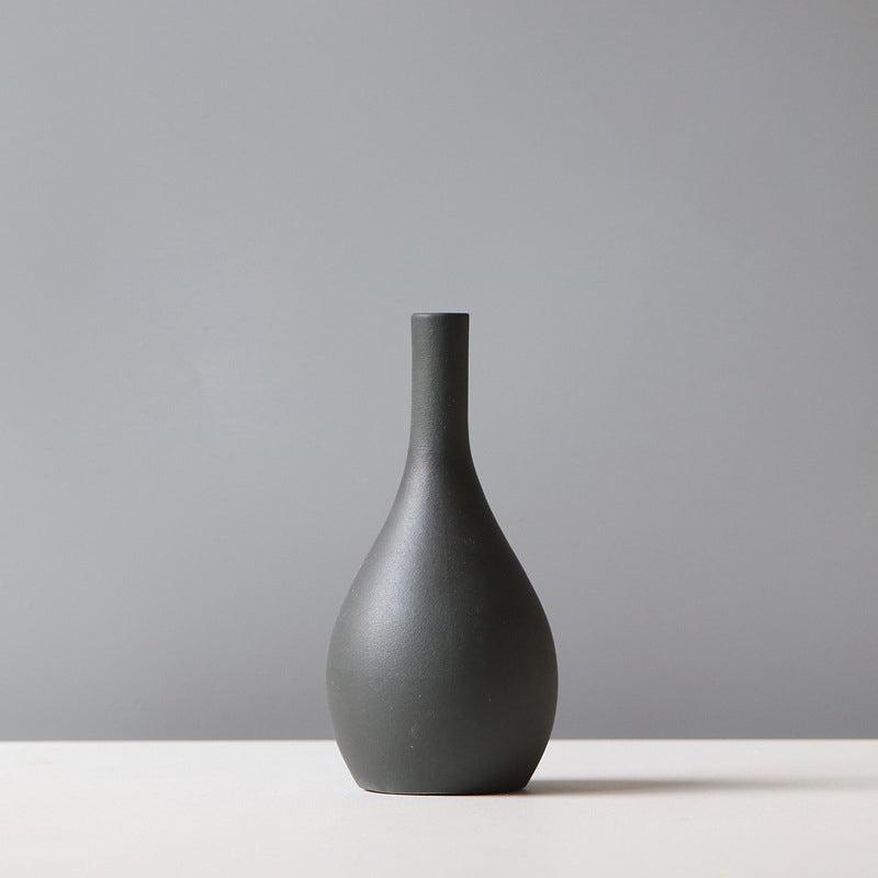 Ceramic Vase Matte Finish Minimalist 