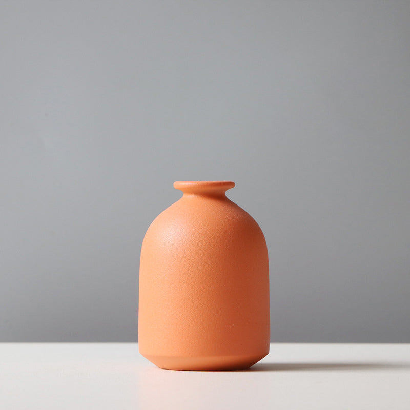 Ceramic Vase Matte Finish Minimalist 