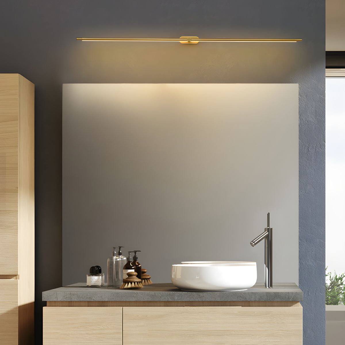 Linear LED Wall Light Slim Design 