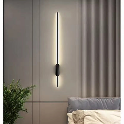 linear warm light LED wall light