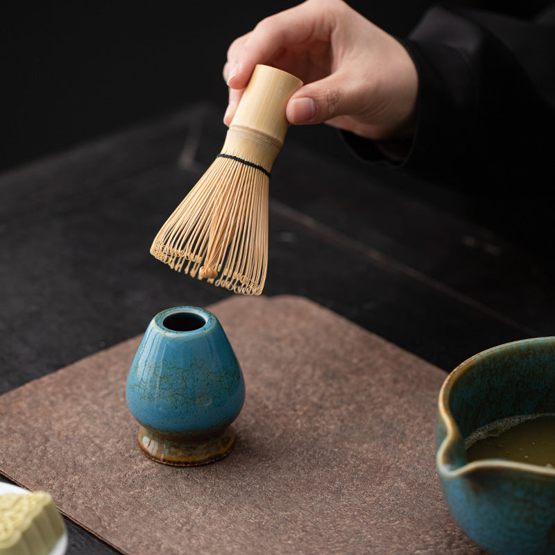 Japanese Matcha Set – Handmade Ceramic – 4-Piece Set