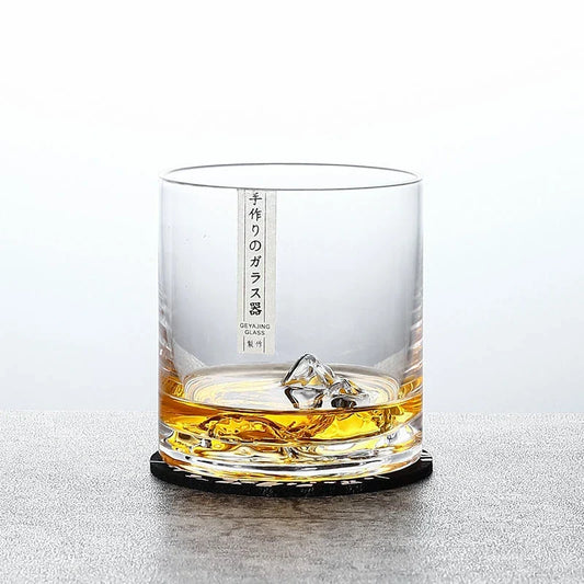 Japanese Whisky Glass Mountain Design Heat 
