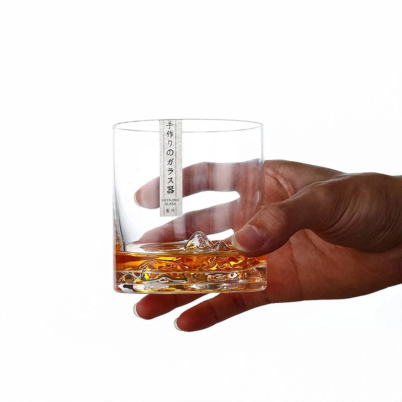 Japanese Whisky Glass Mountain Design Heat 