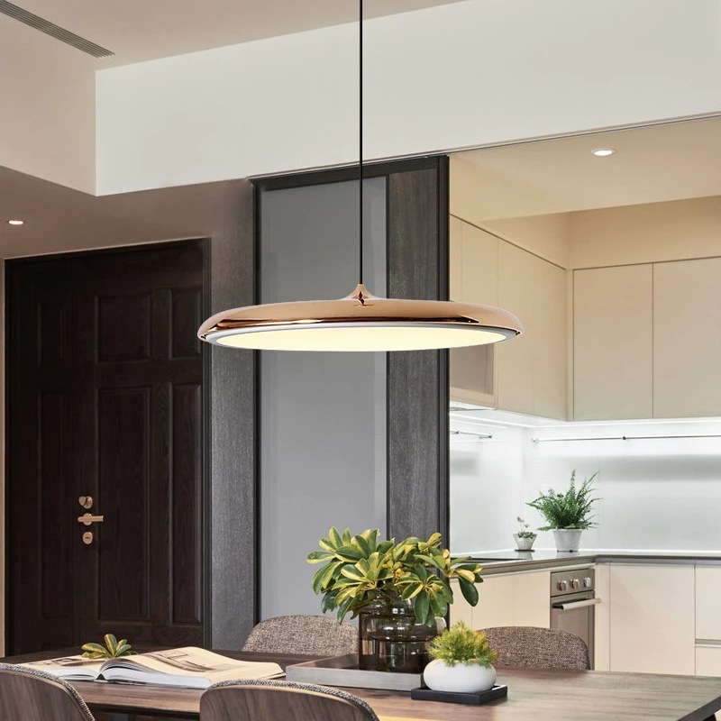 Round LED Pendant Light Warm White