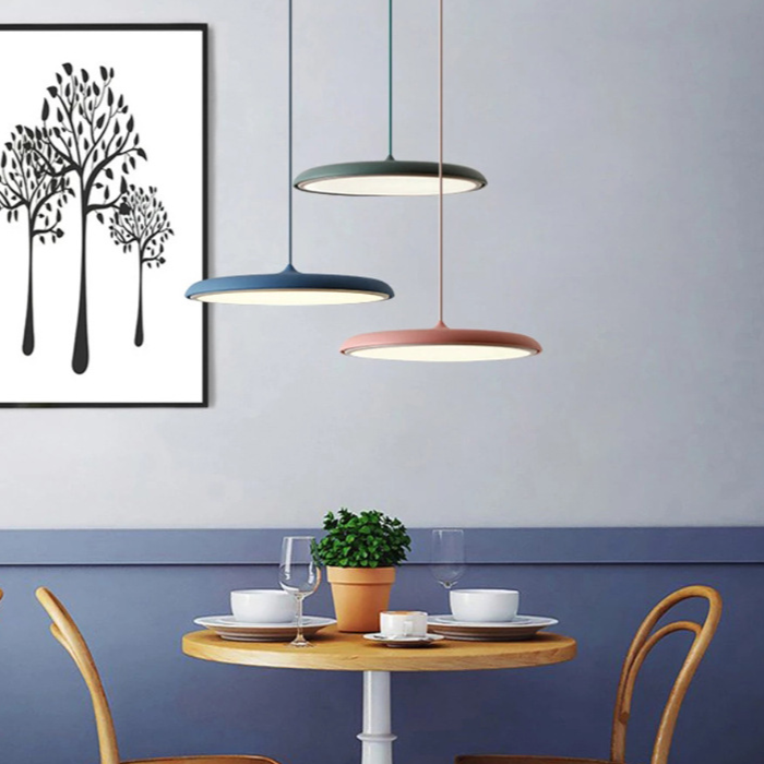 Round LED Pendant Light Warm White