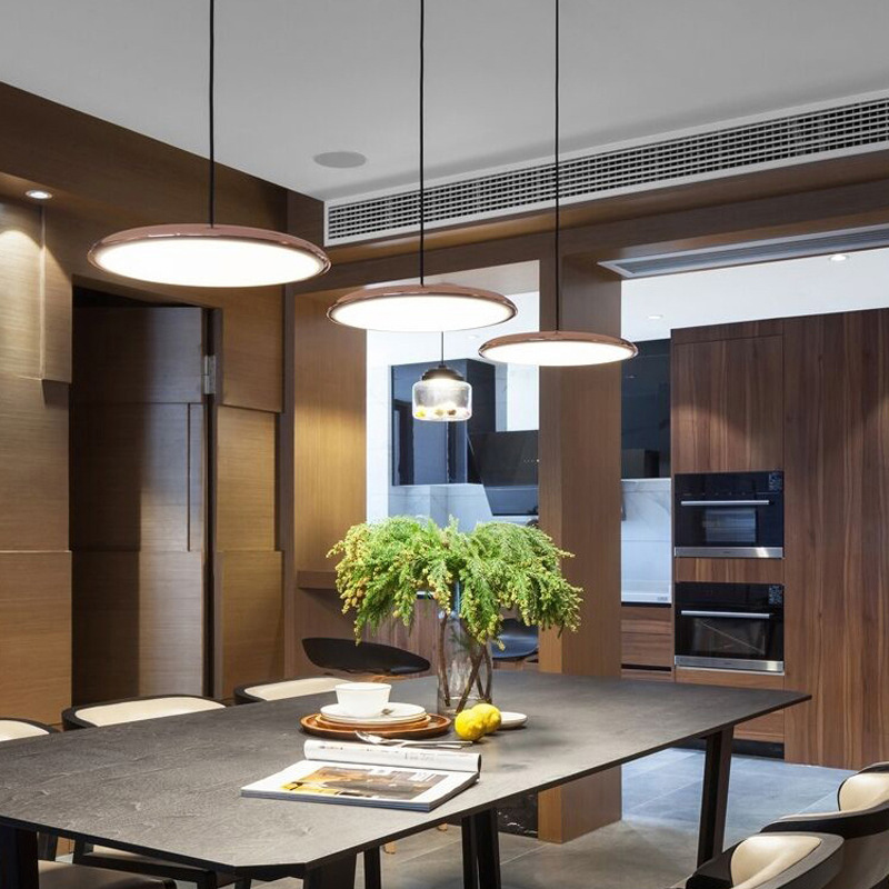 Round LED Pendant Light Warm White
