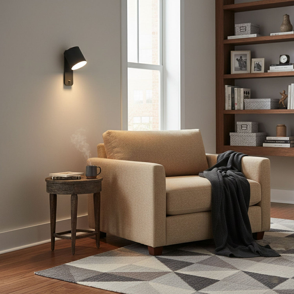 Adjustable Wall Light Rotating Fitting