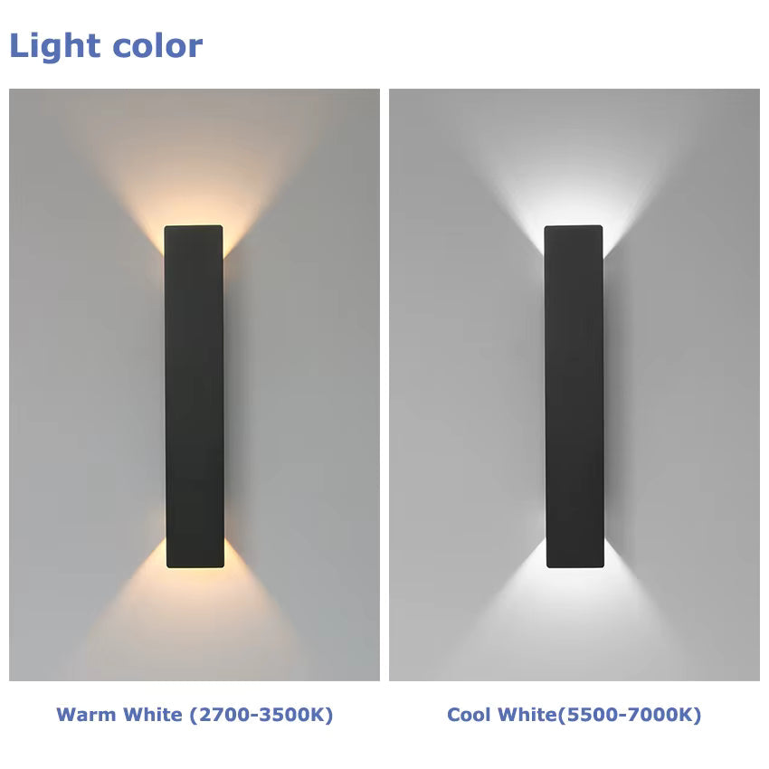 Up Down Outdoor Wall Light Waterproof LED