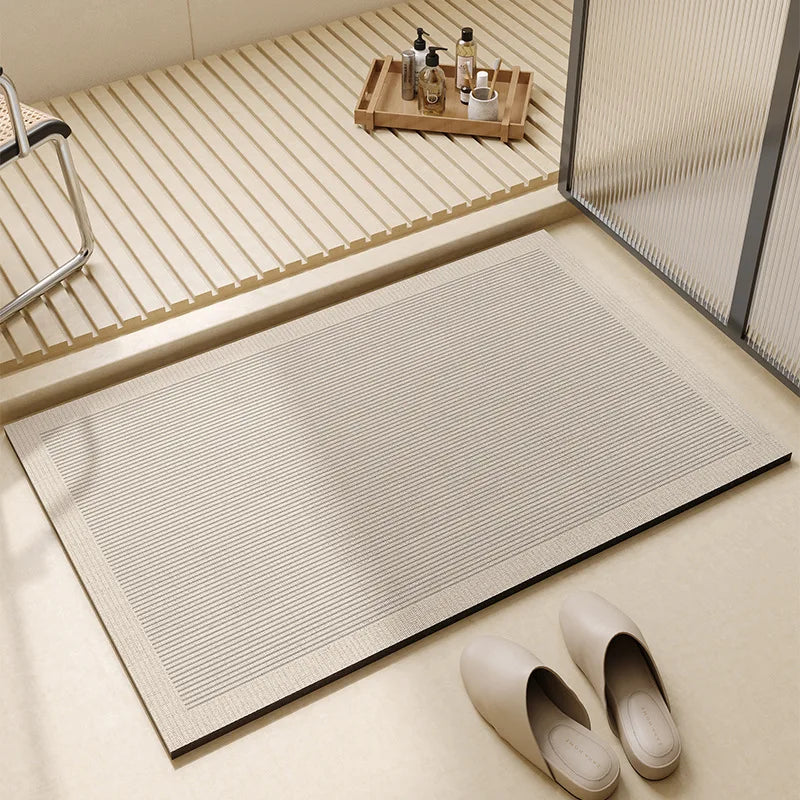 Quick-Dry Bath Mat – Super Absorbent – Non-Slip – Bathroom Floor