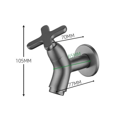 Brass Wall Tap Cold Water Connection