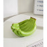 Creative Banana Shaped Storage Tray, Ceramic Fruit Tray, Household Snack Storage Tray, Living Room Desktop Storage Container