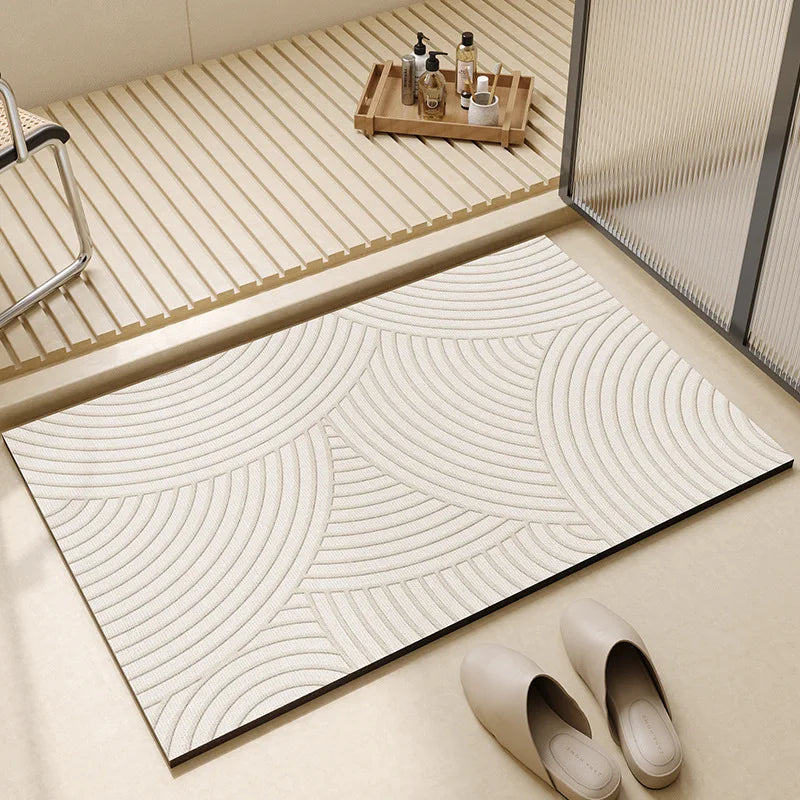 Quick-Dry Bath Mat – Super Absorbent – Non-Slip – Bathroom Floor