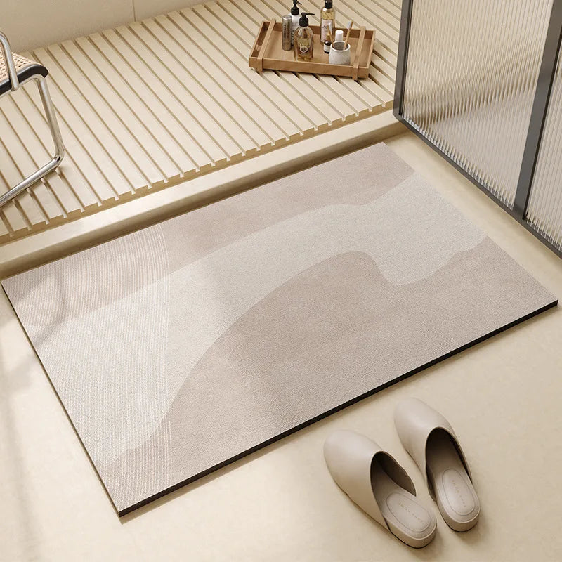 Quick-Dry Bath Mat – Super Absorbent – Non-Slip – Bathroom Floor