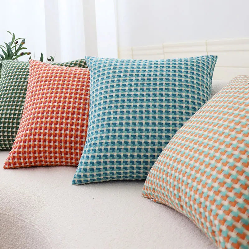 Geometric Cushion Cover Scandinavian Pattern For Home
