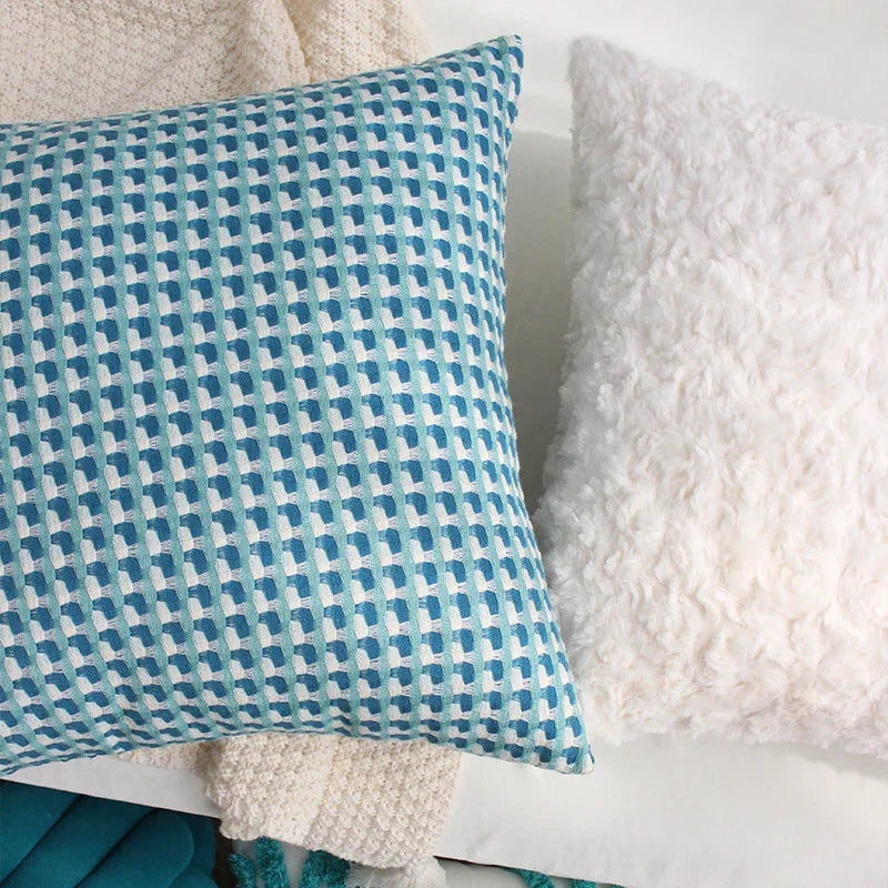 Geometric Cushion Cover Scandinavian Pattern For Home