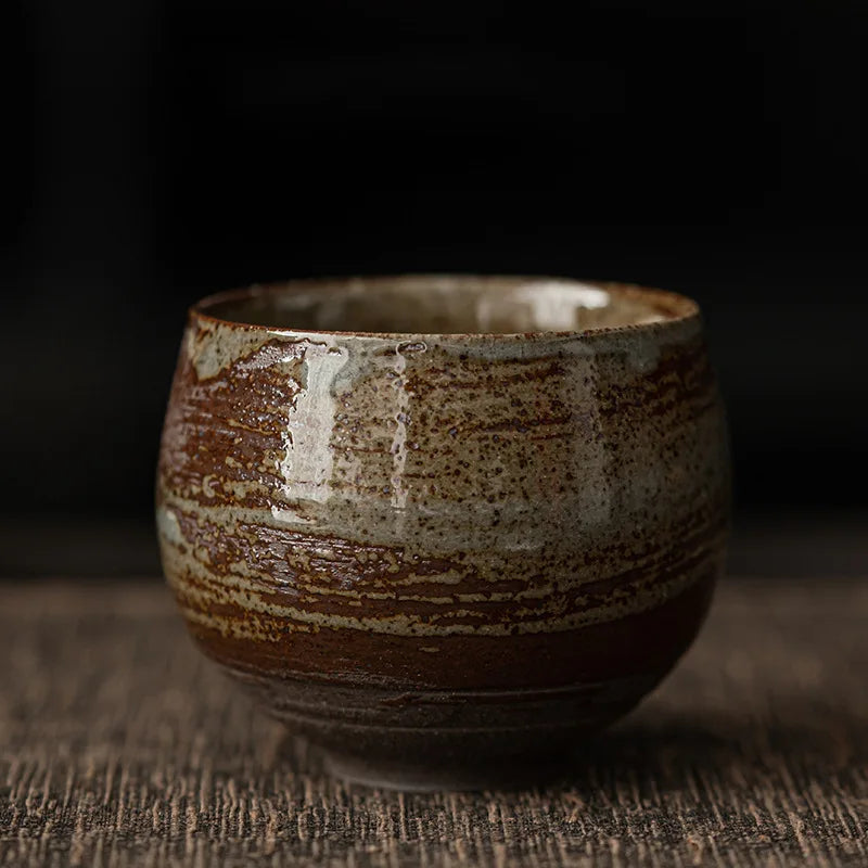 Ceramic Espresso Cups – Handmade Stoneware – Japandi Design