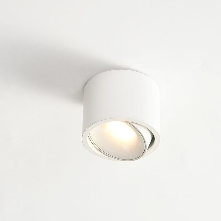Adjustable LED Ceiling Spotlight – Round – Aluminium