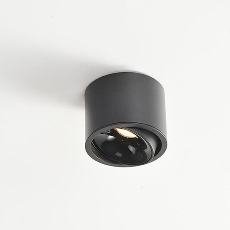 Adjustable LED Ceiling Spotlight – Round – Aluminium