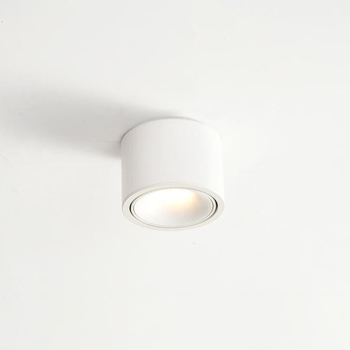 Adjustable LED Ceiling Spotlight – Round – Aluminium