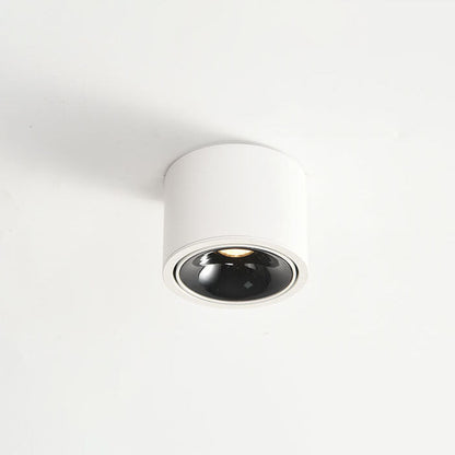 Adjustable LED Ceiling Spotlight – Round – Aluminium