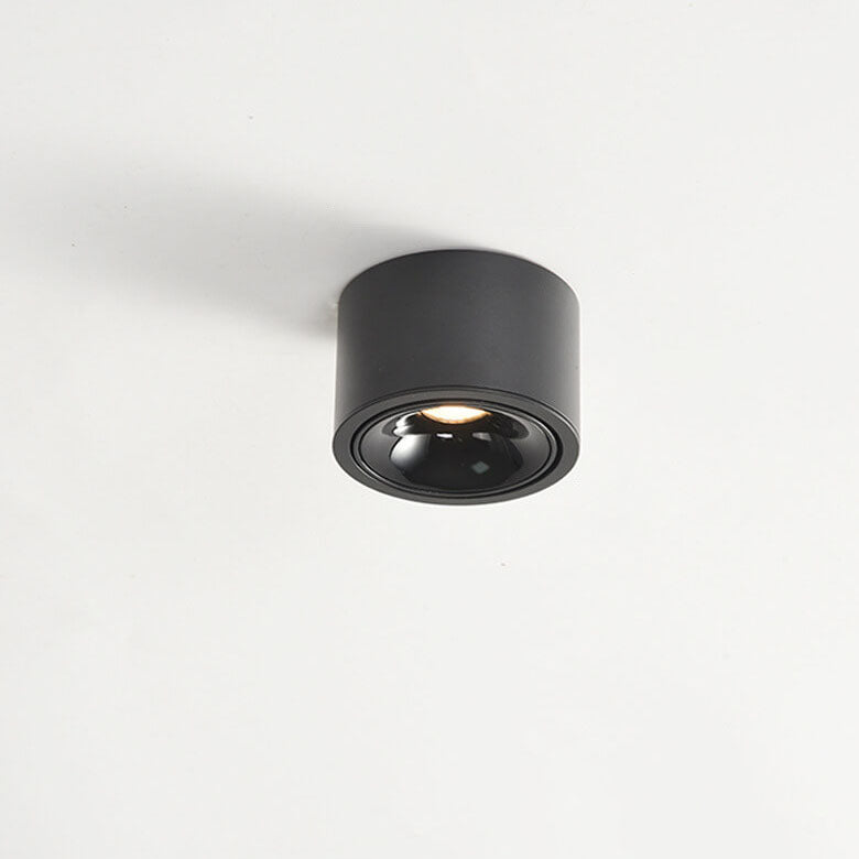 Adjustable LED Ceiling Spotlight – Round – Aluminium