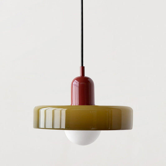 Glass Pendant Light Coloured Glass For Home