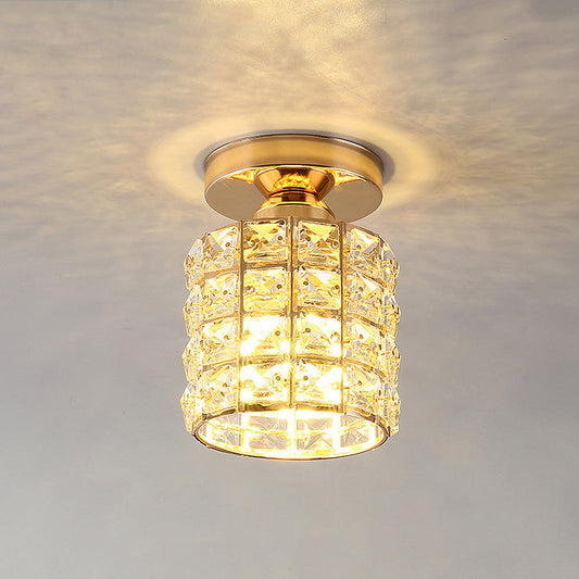 Crystal Ceiling Light Glass Fitting