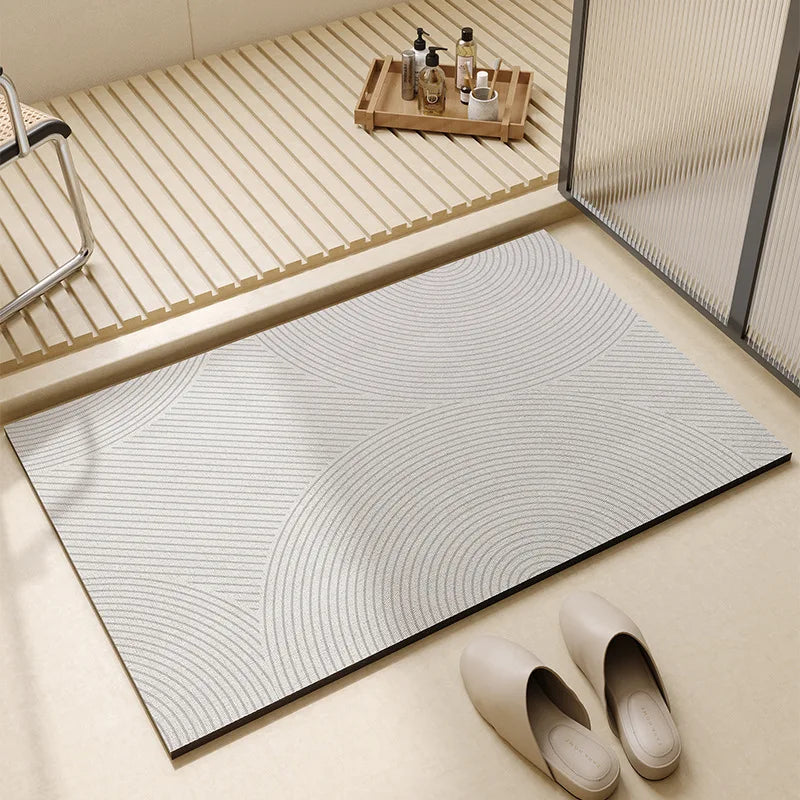 Quick-Dry Bath Mat – Super Absorbent – Non-Slip – Bathroom Floor