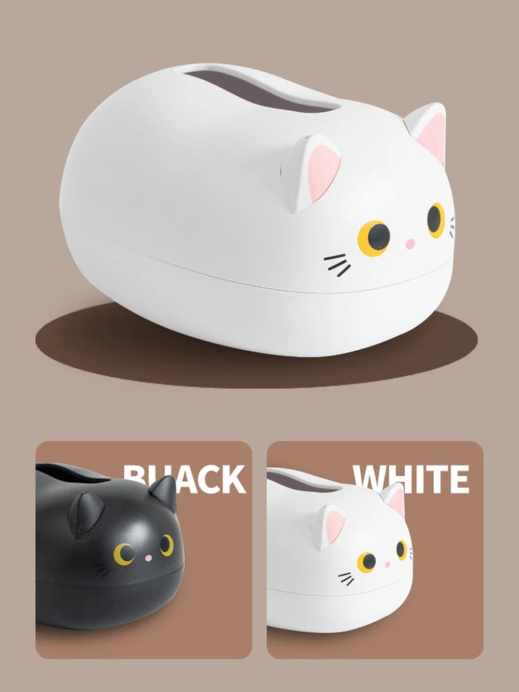 Creative Cartoon Cute Tissue Box Holder Storage Ornament – view 4
