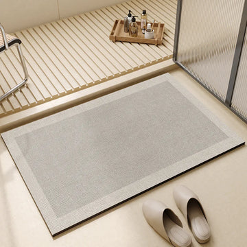 Quick-Dry Bath Mat – Super Absorbent – Non-Slip – Bathroom Floor