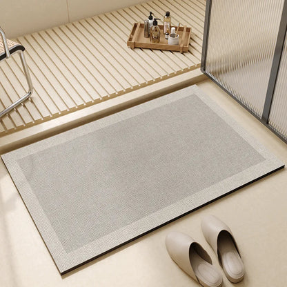 Quick-Dry Bath Mat – Super Absorbent – Non-Slip – Bathroom Floor