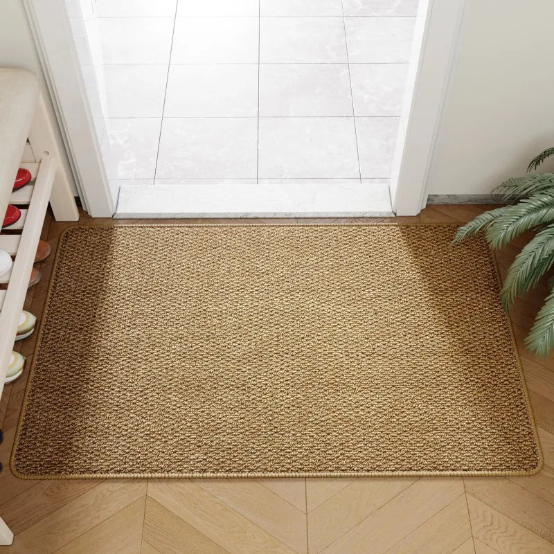 Faux Jute Doormat – Non-Slip – Durable – Indoor & Outdoor