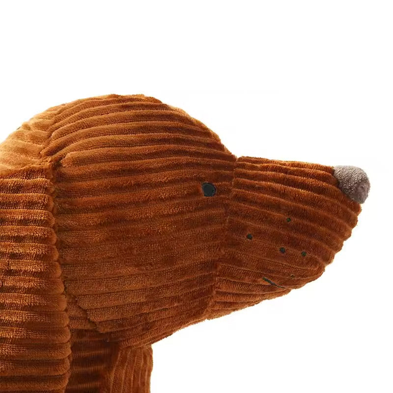 Dachshund Draught Stopper – Soft Plush Cushion – Door & Window