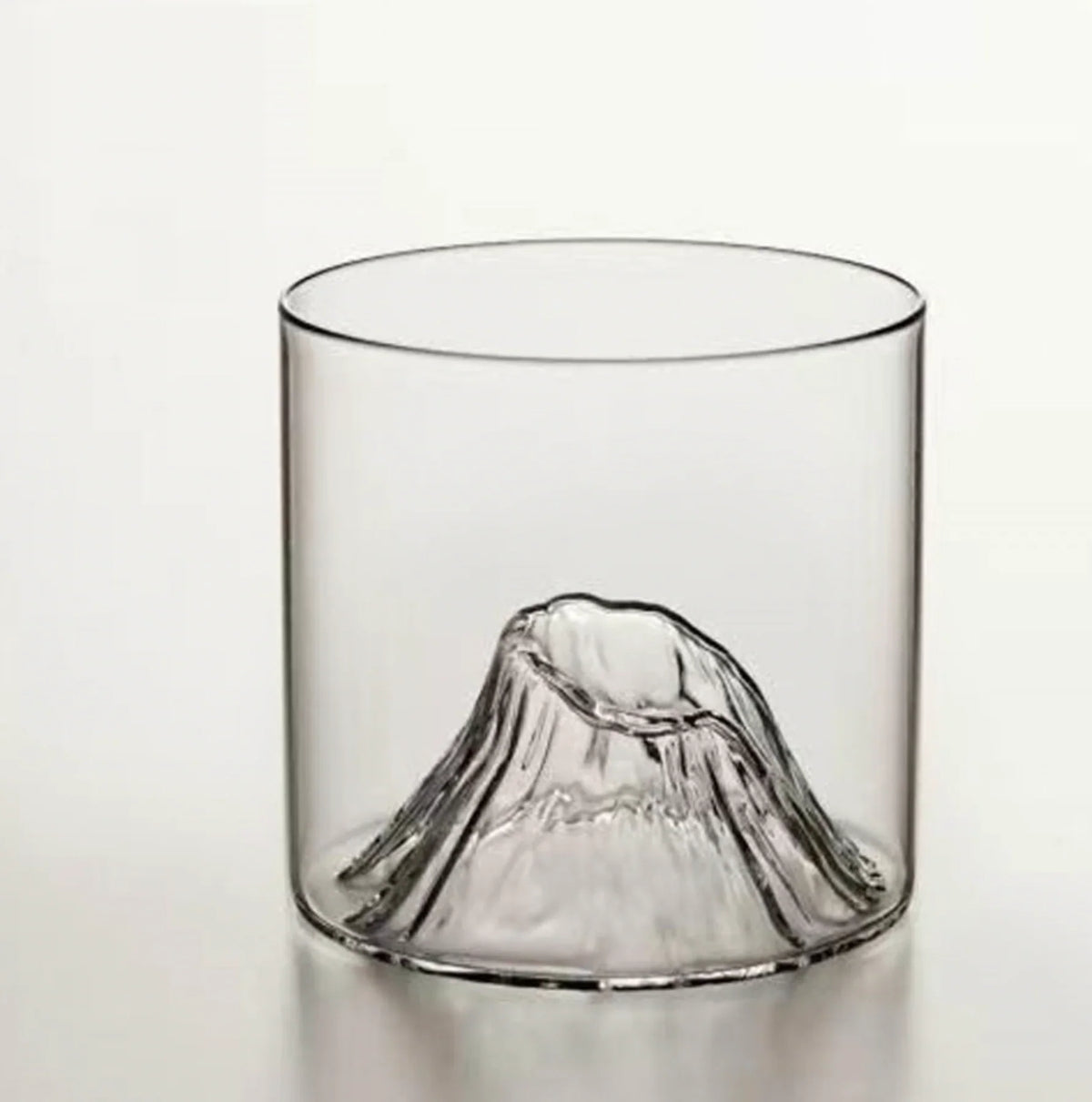 Japanese Whisky Glass – Mount Fuji Design – Heat-Resistant Glass