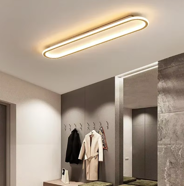 Linear LED Ceiling Light – Minimalist – Nordic Design – Indoor