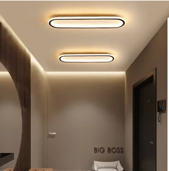 Linear LED Ceiling Light – Minimalist – Nordic Design – Indoor