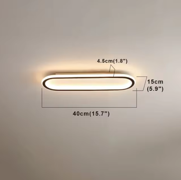 Linear LED Ceiling Light – Minimalist – Nordic Design – Indoor