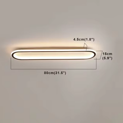 Linear LED Ceiling Light – Minimalist – Nordic Design – Indoor