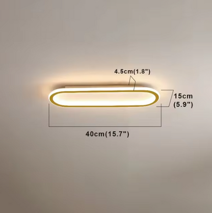 Linear LED Ceiling Light – Minimalist – Nordic Design – Indoor