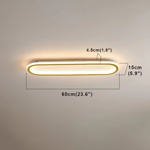 Linear LED Ceiling Light – Minimalist – Nordic Design – Indoor