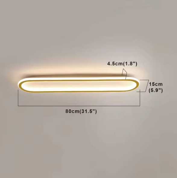 Linear LED Ceiling Light – Minimalist – Nordic Design – Indoor