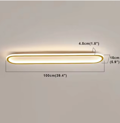 Linear LED Ceiling Light – Minimalist – Nordic Design – Indoor
