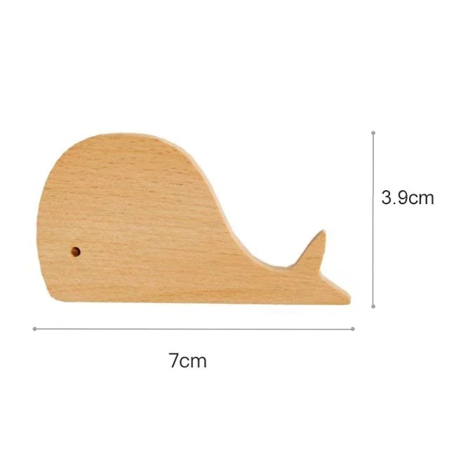 Wooden Wall Hooks – Animal Designs – Scandinavian Style